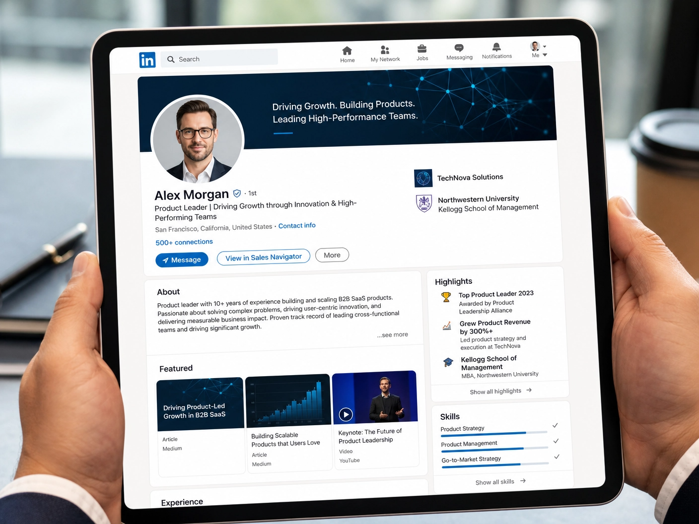 Professional CVS Garden Route linkedin_optimization